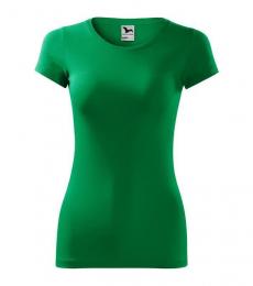 Koszulka damska MALFINI Glance 141-zieleń trawy