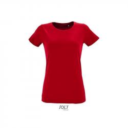 Klasyczna koszulka damska SOL'S REGENT FIT WOMEN-Red