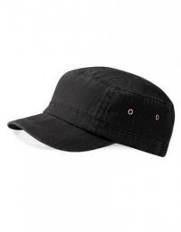 BEECHFIELD B38 Urban Army Cap-Vintage Black