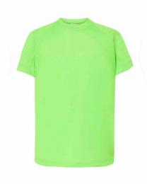 Dziecięca koszulka JHK TSRK SPOR-Lime fluor