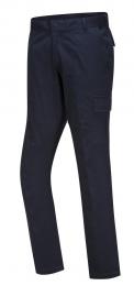 Slimowane spodnie robocze bojówki PORTWEST Stretch Slim S231-Dark Navy Short