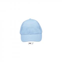 5-panelowa czapka z daszkiem SOL'S BUZZ-Sky blue