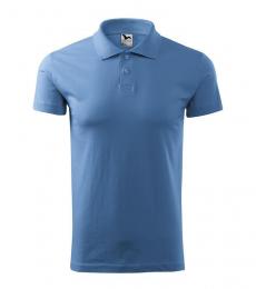 Męska koszulka polo MALFINI Single J. 202-błękitny