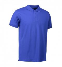 Męska koszulka polo ze stretchem ID 0525-Royal blue