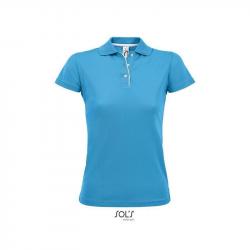 Damska techniczna koszulka polo SOL'S PERFORMER WOMEN-Aqua