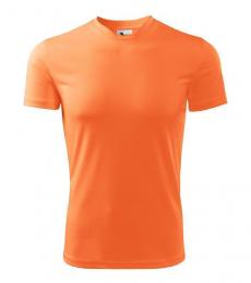 Męska koszulka poliestrowa MALFINI Fantasy 124-neon mandarine