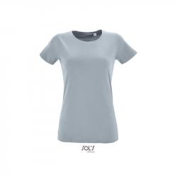Klasyczna koszulka damska SOL'S REGENT FIT WOMEN-Pure grey