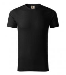 T-shirt klasyczny męski MALFINI Native 173-czarny