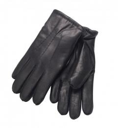 Męskie rękawiczki z koziej skóry ID 0020-Black