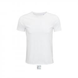 Koszulka męska z bio bawełny NEOBLU LEONARD MEN-Optic white
