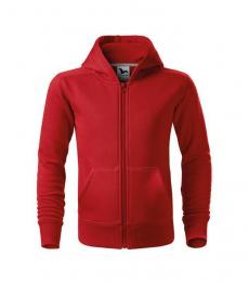 Bluza dziecięca z zamkiem MALFINI Trendy Zipper 412-czerwony