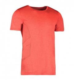 Męski t-shirt bezszwowy GEYSER G21020-Red melange