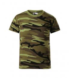 Dziecięca koszulka MALFINI Camouflage 149-camouflage green