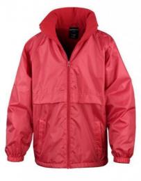 RESULT CORE RT203J Junior Microfleece Lined Jacket-Red