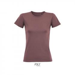 Klasyczna koszulka damska SOL'S REGENT FIT WOMEN-Ancient pink