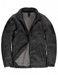 B&C Women´s Jacket Multi-Active– Black/Warm Grey
