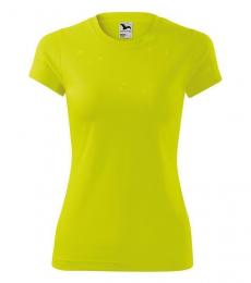 Damska koszulka techniczna MALFINI Fantasy 140-neon yellow