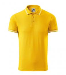 Męska koszulka polo MALFINI Urban 219-żółty