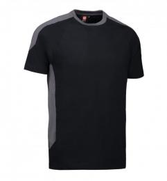 Koszulka unisex PRO WEAR kontrast 0302-Black