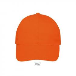 6-panelowa czapka z daszkiem SOL'S BUFFALO-Orange