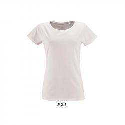 Damska koszulka z bio bawełny SOL'S MILO WOMEN-White