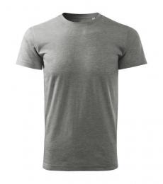 T-shirt męski MALFINI Basic Free F29-ciemnoszary melanż