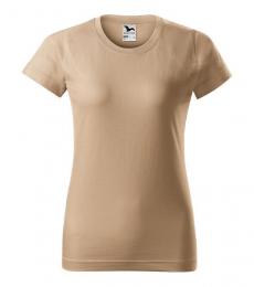 Damski t-shirt koszulka MALFINI Basic 134-piaskowy