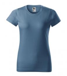 Damski t-shirt koszulka MALFINI Basic 134-denim