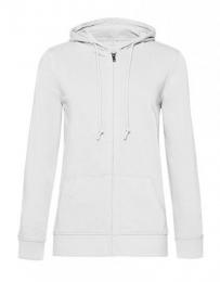 B&C Inspire Zipped Hood Jacket /Women_°– White