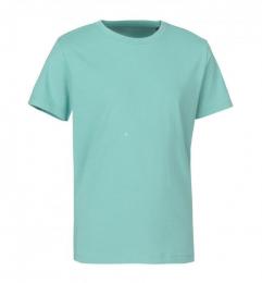 Męski t-shirt ekologiczny ID 0552-Støvet Aqua