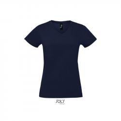 Damska koszulka V-neck SOL'S IMPERIAL V WOMEN-French navy