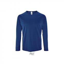 Męska koszulka sportowa z długim rękawem SOL'S SPORTY LSL MEN-Royal blue
