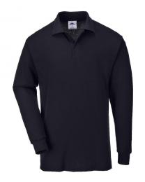 Robocza koszulka polo z długim rękawem PORTWEST B212-Black