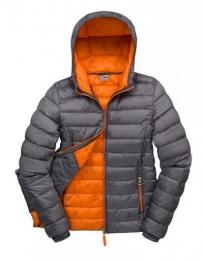 RESULT RT194F Women´s Snow Bird Hooded Jacket-Grey/Orange