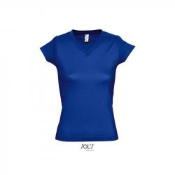Damska koszulka V-neck SOL'S MOON-Royal blue