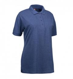 Damska koszulka polo PRO WEAR 0321-Blue melange