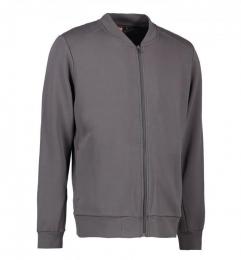 Męska bluza rozpinana PRO WEAR 0366-Silver grey