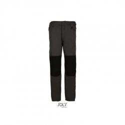 Spodnie robocze SOL'S METAL PRO-Dark grey / Black