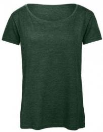 B&C Women´s Triblend T-Shirt– Heather Forest