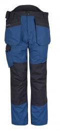 Elastyczne spodnie monterskie z kaburami PORTWEST WX3 T702-Persian Blue