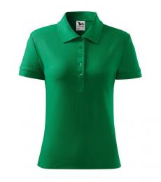 Damska koszulka polo Cotton 213-zieleń trawy