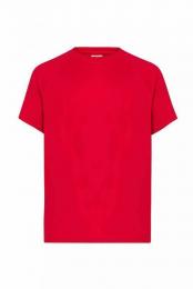 Męska koszulka poliestrowa JHK TSUA SPOR-Red