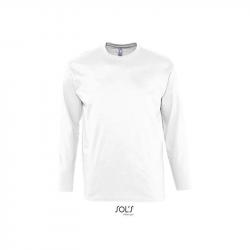 Koszulka z długim rękawem SOL'S MONARCH-White