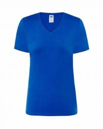 Damski t-shirt V-neck JHK TSRL CMFP-Royal blue