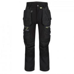 Spodnie robocze wzmacniane Regatta Professional TACTICAL INFILTRATE STRETCH TROUSER short-Black
