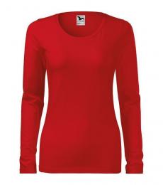 T-shirt koszulka damska MALFINI Slim 139-czerwony