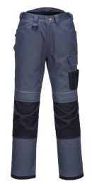 Lekkie spodnie robocze ze streczem PORTWEST PW3 PW304-Zoom Grey/Black