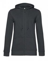 B&C Inspire Zipped Hood Jacket /Women_°– Asphalt