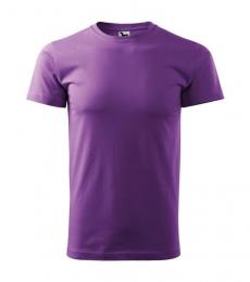 Męska koszulka t-shirt MALFINI Basic 129-fioletowy