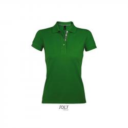 Damska kontrastowa koszulka polo SOL'S PORTLAND WOMEN-Bud green
